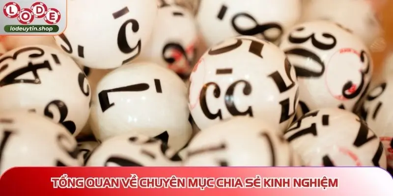 Tổng quan về chuyên mục chia sẻ kinh nghiệm